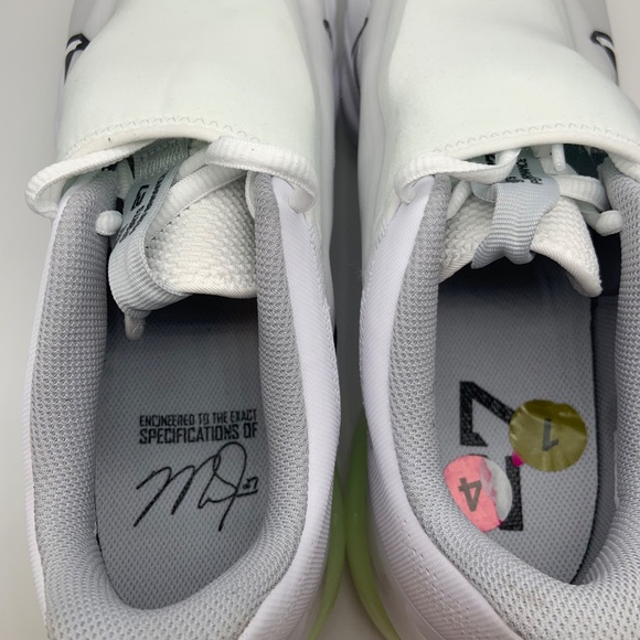 Nike Force Zoom Trout 8 Pro Metal Baseball Cleats Gray/White/Green Size 14 - Picture 9 of 15